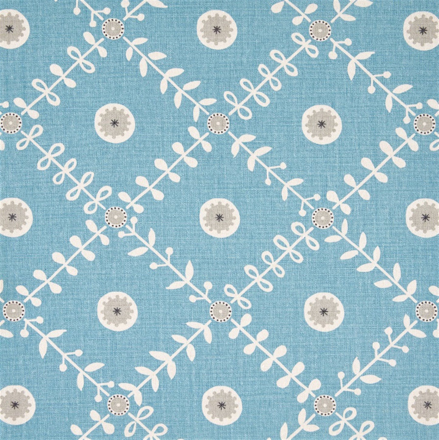 Fruit Garden - Powder Blue, Pigeon, Charcoal