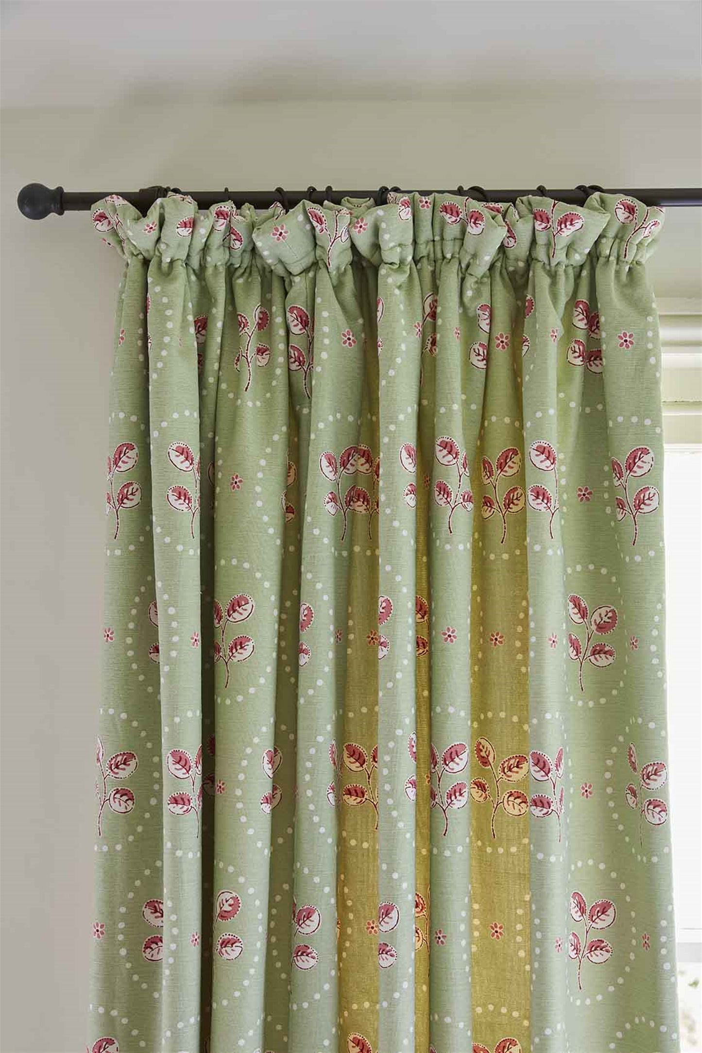 LHS Single Curtain in Down to Earth - Was £735, NOW £441
