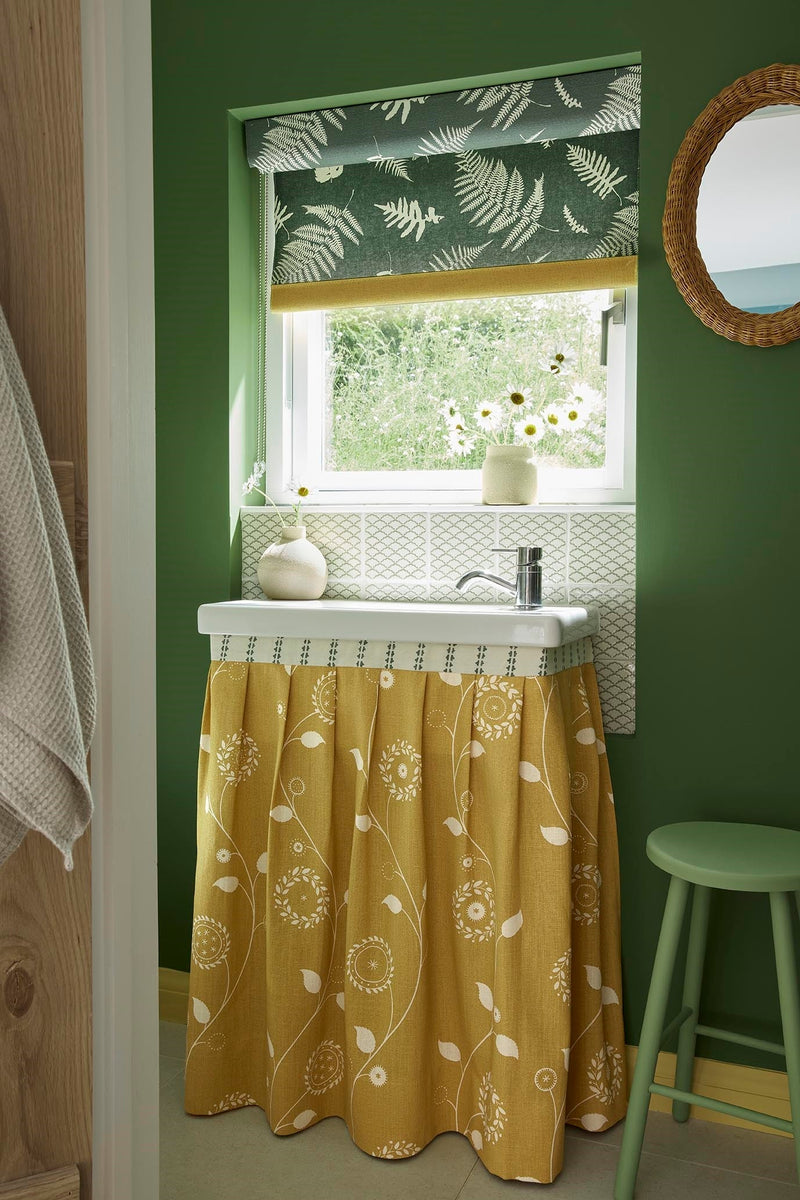 Bathroom Yellow and Green