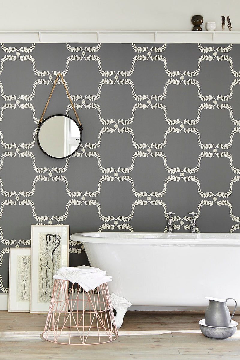 Bathroom wallpaper