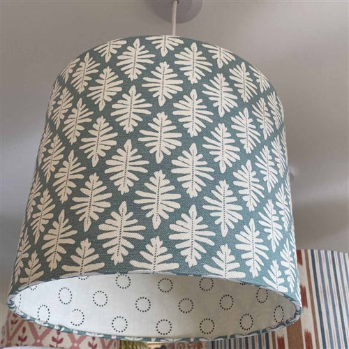 Little Fern - Smoke - contrast lining - drum, ceiling