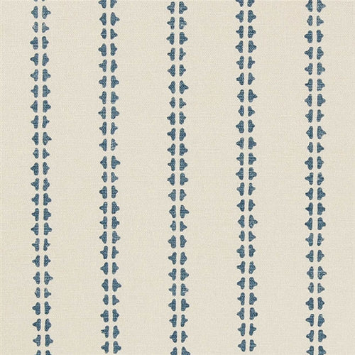 Roller Blind & pelmet - Simple Ticking Detail (W: 59.5cm x D: 116cm ) - Was £451, NOW £199