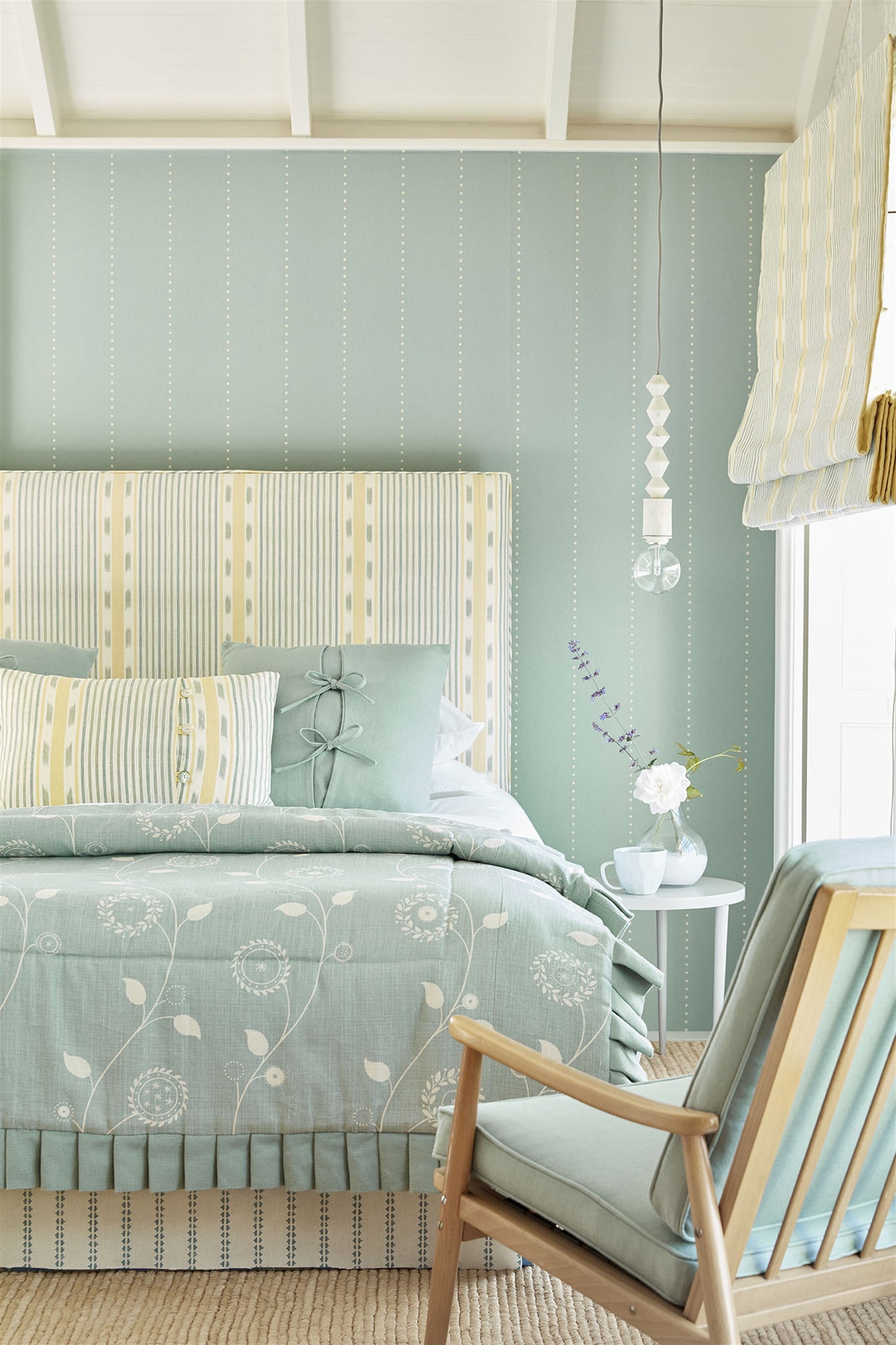 Simple Ticking Detail - Teal