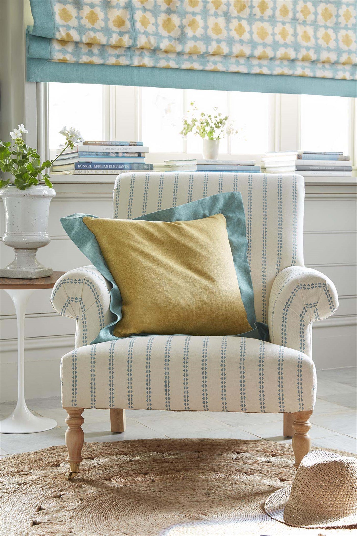 Simple Ticking Detail - Teal