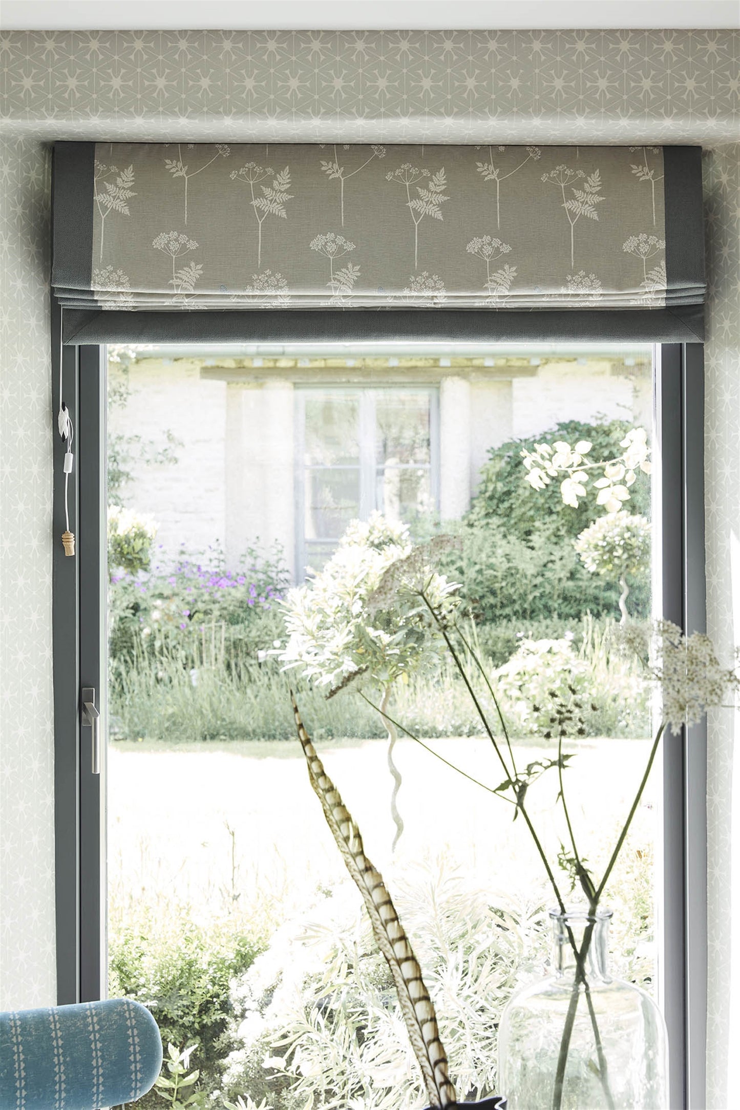 Cow Parsley - Pigeon, Teal
