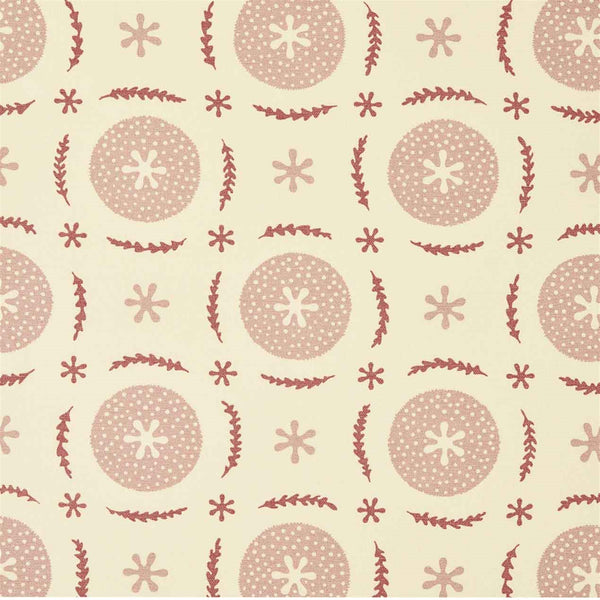 Berries and Leaves - Lily Pink, Soft Raspberry