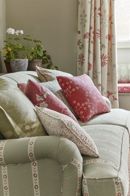 Dandelion Trellis - Cranberry, Stone