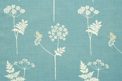 Cow Parsley - Teal, Pigeon
