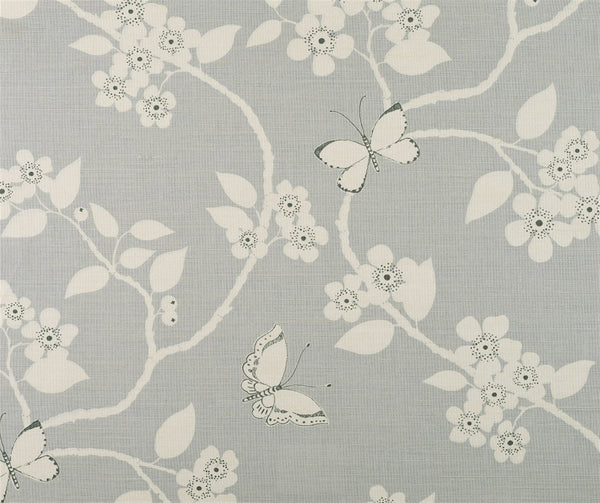 Flora and Fauna - Clay, Charcoal - Discontinued - Cut Lengths