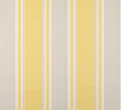 French Ticking - Buttercup, Clay - Cut Lengths