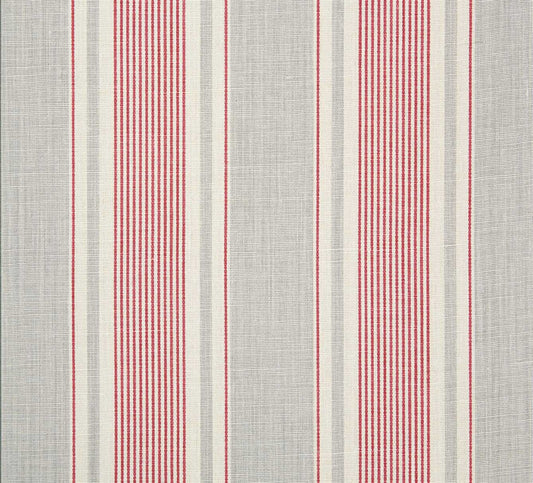 French Ticking - Clay, Damson- Cut Lengths
