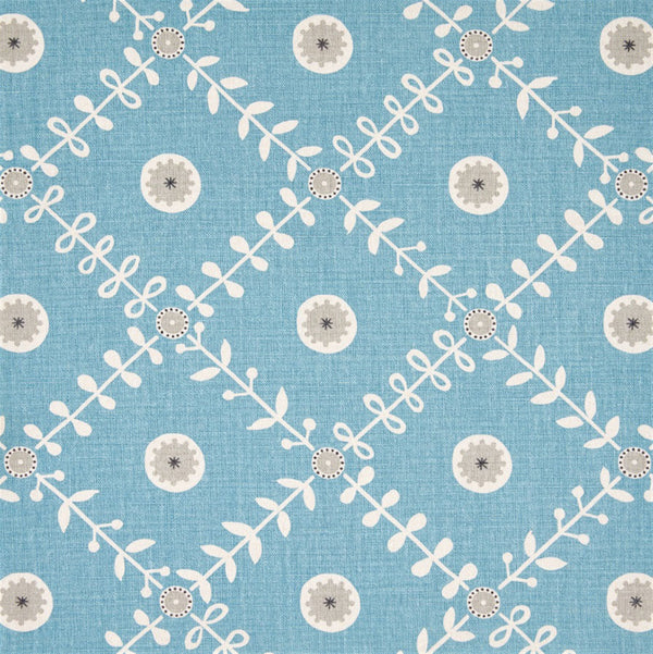 Fruit Garden - Powder Blue, Pigeon, Charcoal