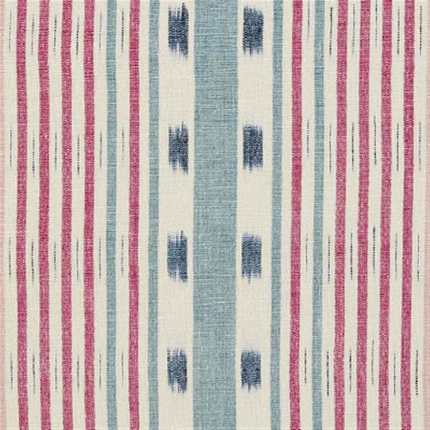 Lapland Stripe - Soft Cornflower, Cornflower, Damson, Lily Pink
