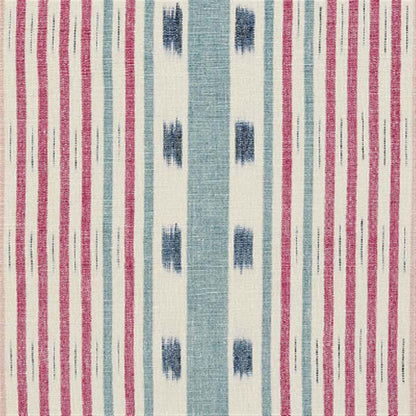 Lapland Stripe - Soft Cornflower, Cornflower, Damson, Lily Pink