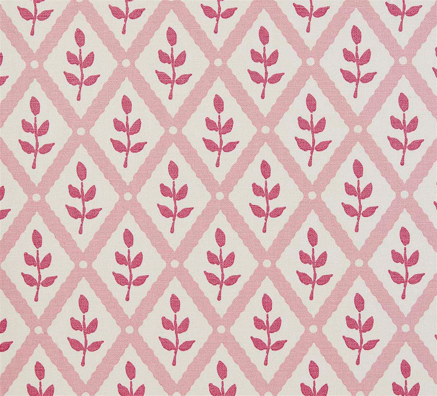 Lattice Leaf - Lily Pink, Mallow