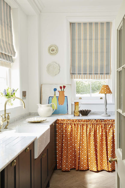 Stockholm Stripe - Duck Egg, Winter