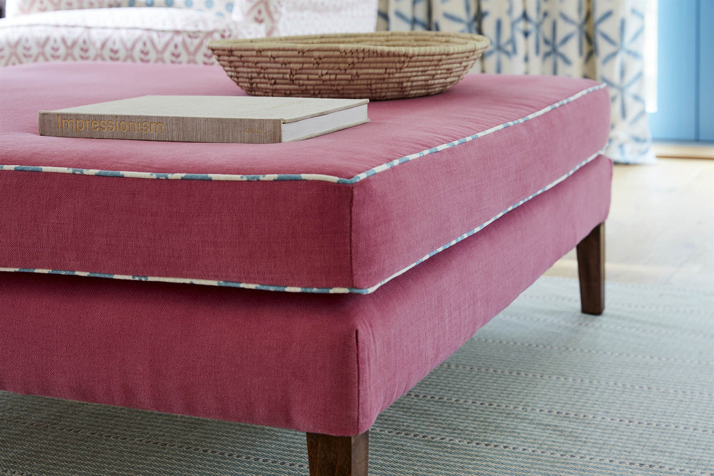 Plain Linen Union - Damson