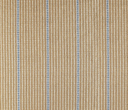 Stair or Floor Runner - Stripe and Dash - Mouse and Cornflower