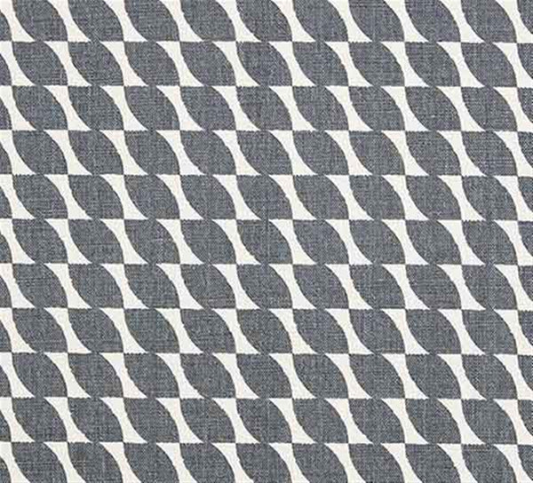 Sepals and Petals - Charcoal - Discontinued - By the Metre
