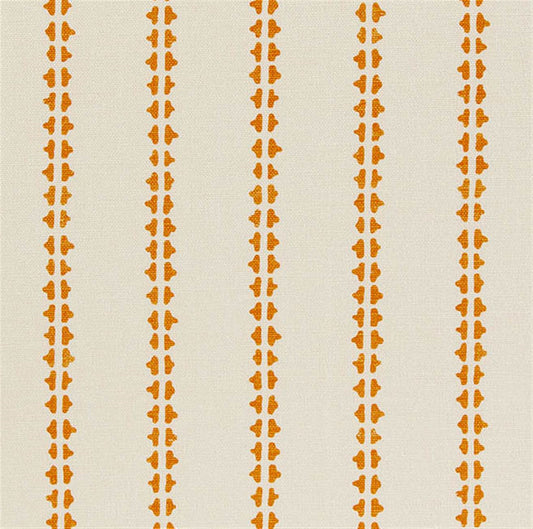 Simple Ticking Detail - Marigold  - By the Metre