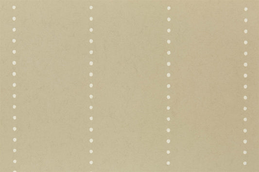 Spotty Stripe - Wall Covering - Limestone