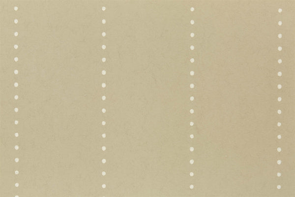Spotty Stripe - Wall Covering - Limestone