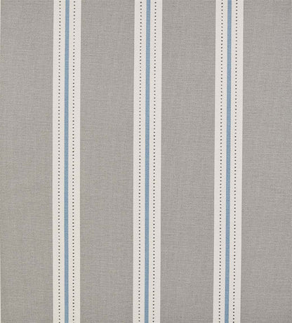 Stockholm Stripe - Scree, Soft Cornflower, Charcoal - Cut Lengths