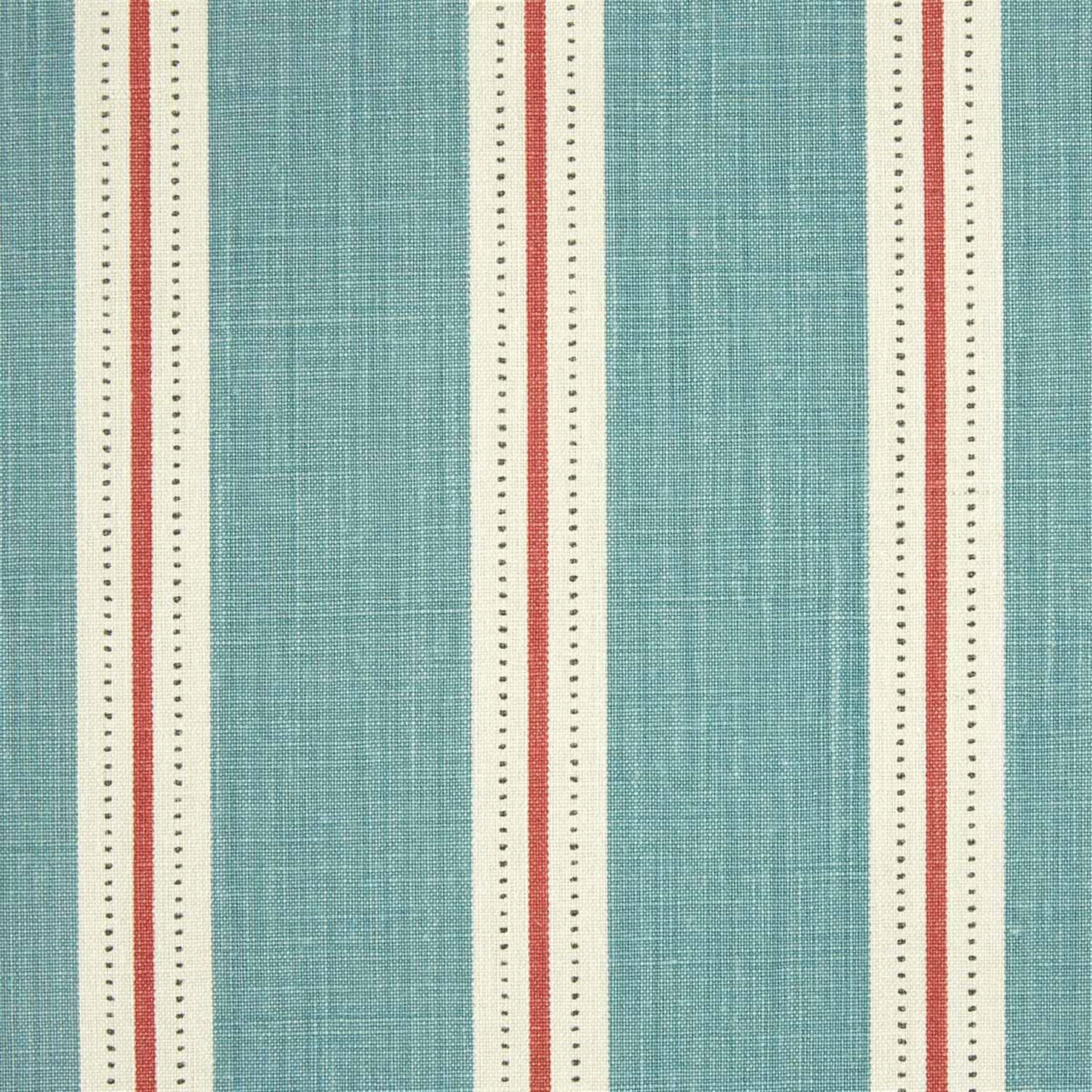 Stockholm Stripe - Teal, Tomato, Winter