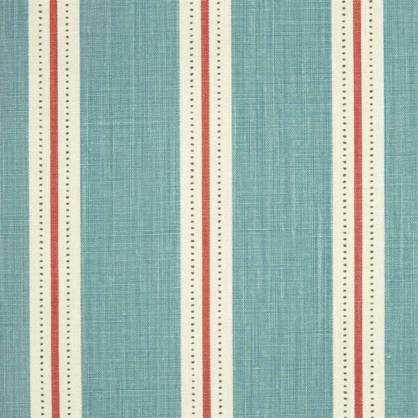 Stockholm Stripe - Teal, Tomato, Winter