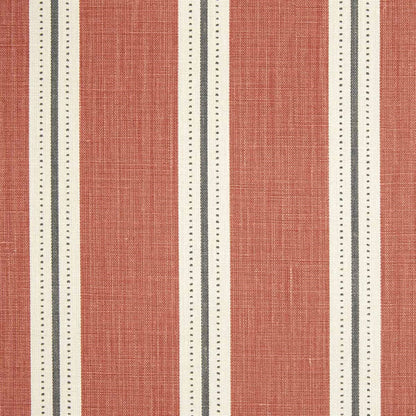 Stockholm Stripe - Terracotta, Charcoal, Winter