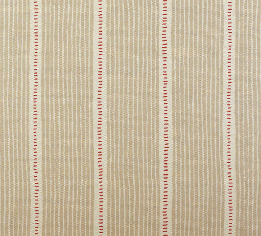 Stripe and Dash - Limestone, Raspberry