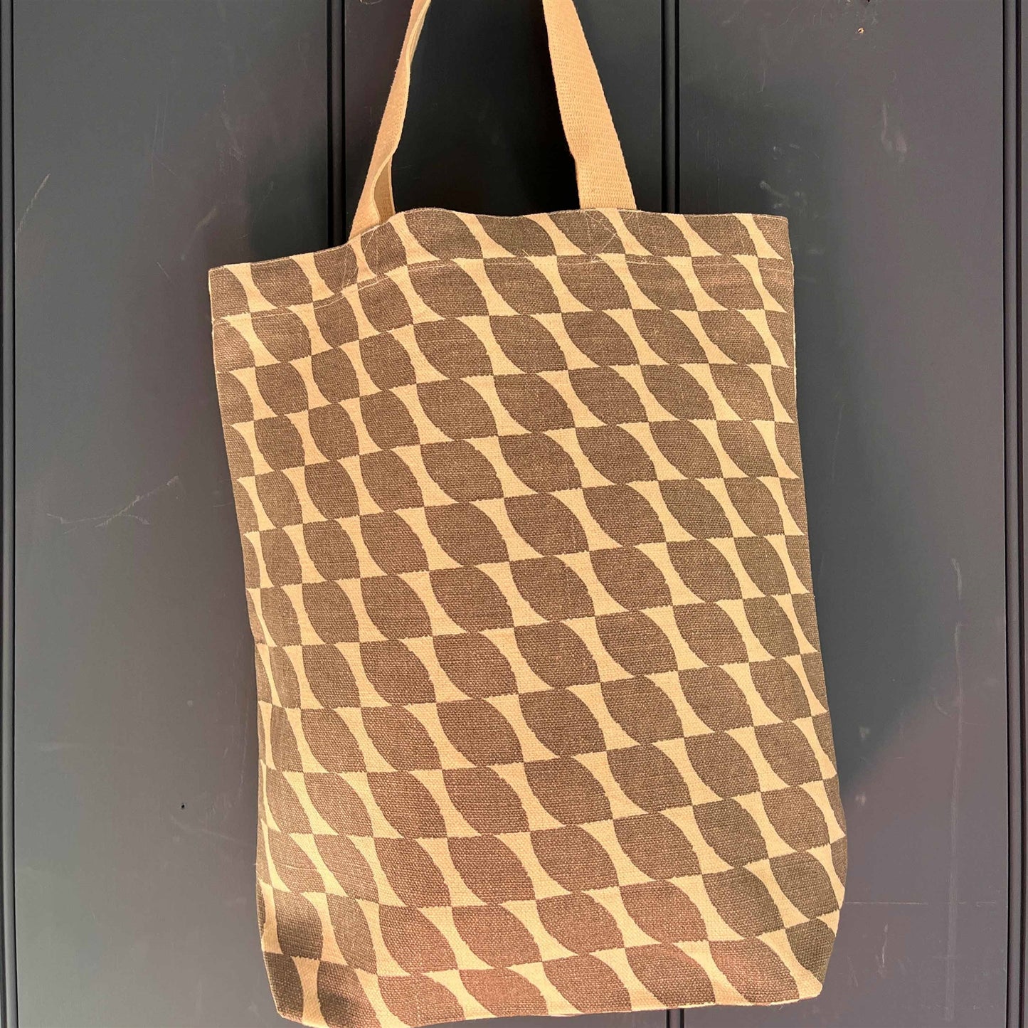 Tote Bag - Acorn and Leaf, Duck Egg & Sepals and Petals, Charcoal