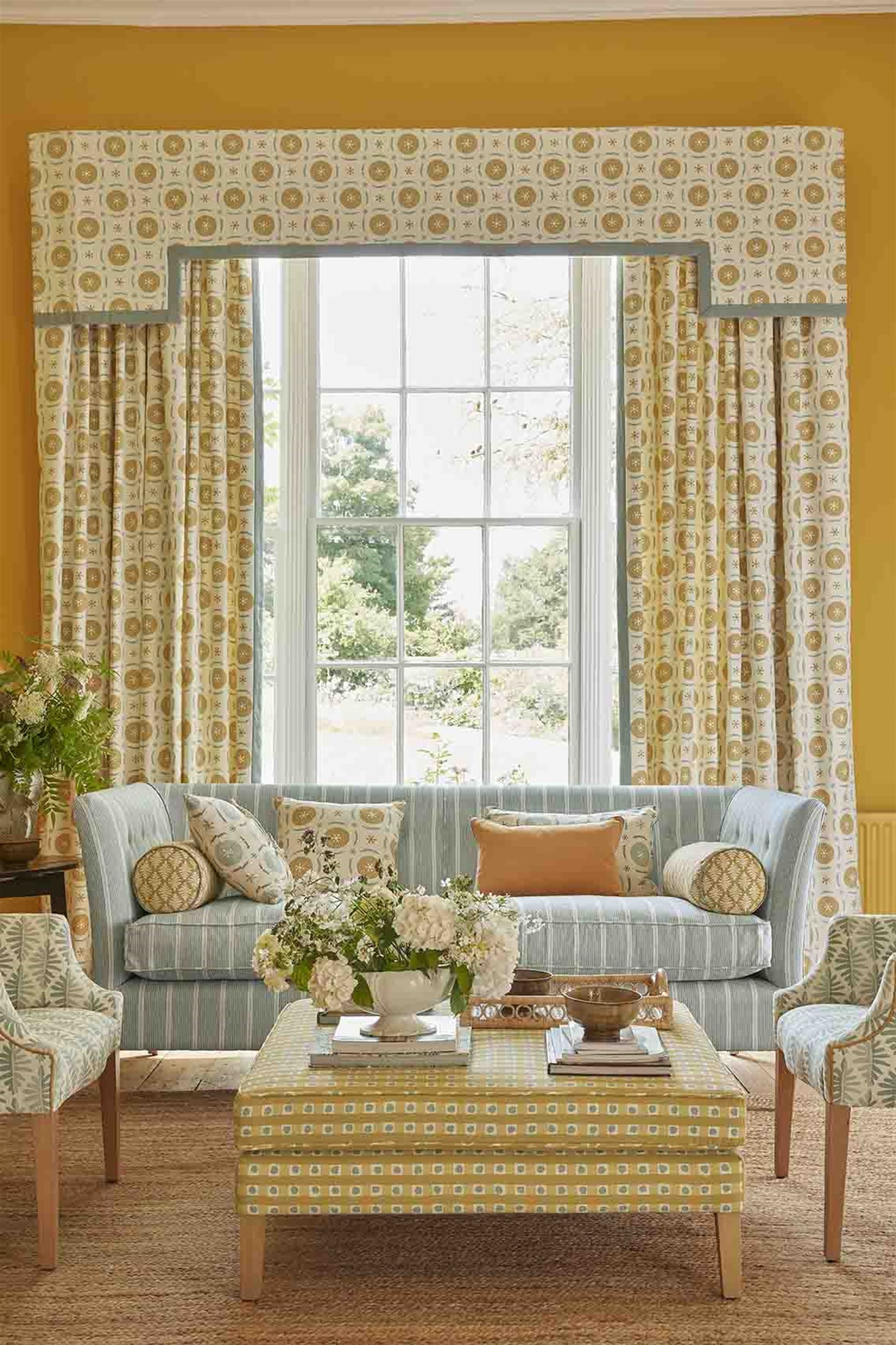 Plain Linen Union - Ochre