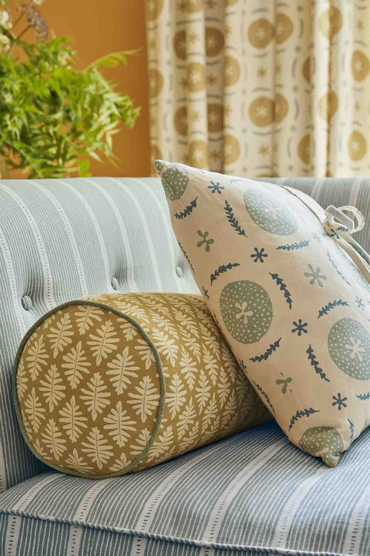 Little Fern - Ochre - Bolster