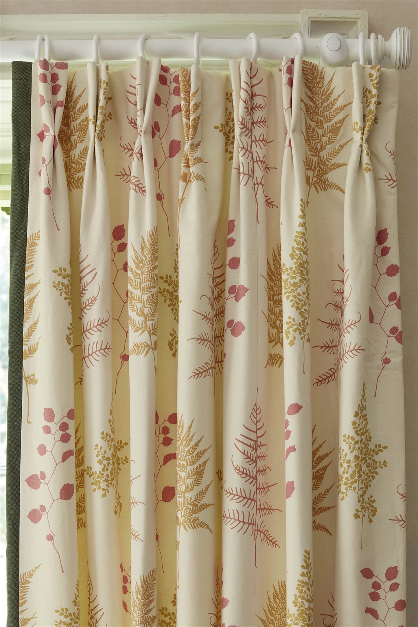 Fine Foliage - Day Lily, Ochre, Soft Raspberry, Soft Peach