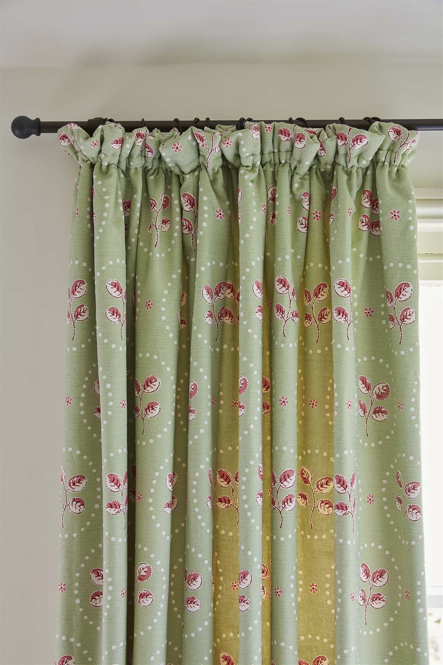 Down to Earth - Apple Green, Raspberry
