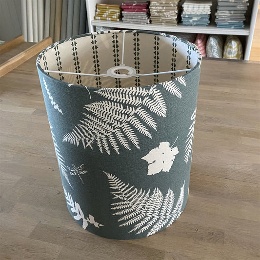 Fern and Dragonfly - Lichen - drum, ceiling