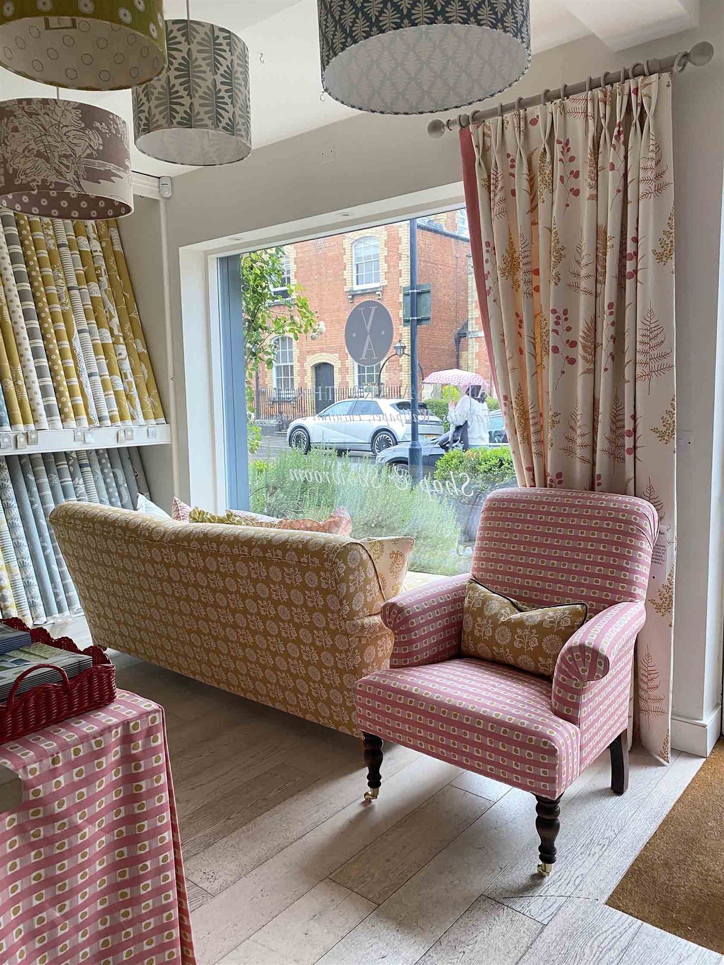 RHS Single Curtain - Fine Foliage - Was £1,401, NOW £841
