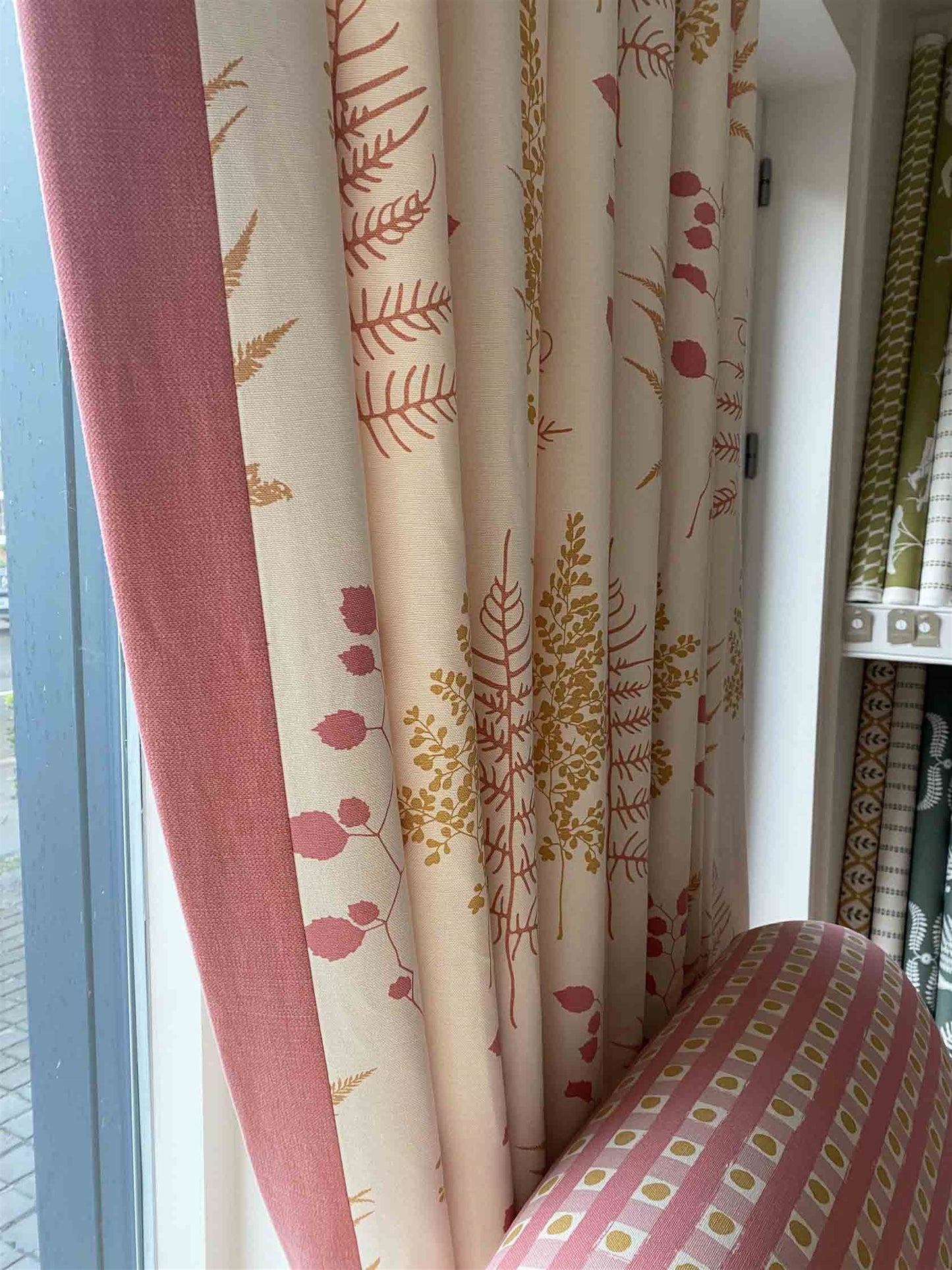 RHS Single Curtain - Fine Foliage - Was £1,401, NOW £841