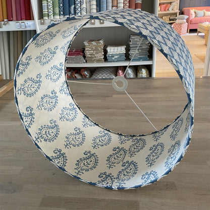 Little Fern - Cornflower - contrast lining - drum