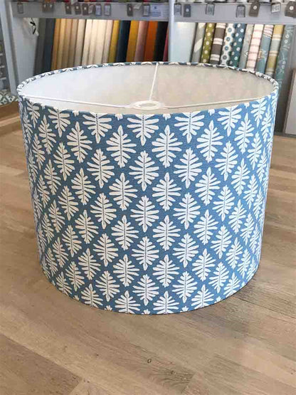 Little Fern - Soft Cornflower - drum, ceiling
