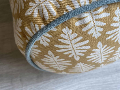 Little Fern - Ochre - Bolster