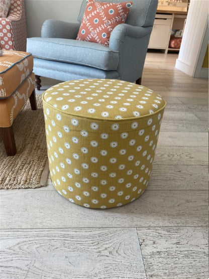 Small Circular Pouffe - Pretty Maids - Was £714, NOW £428