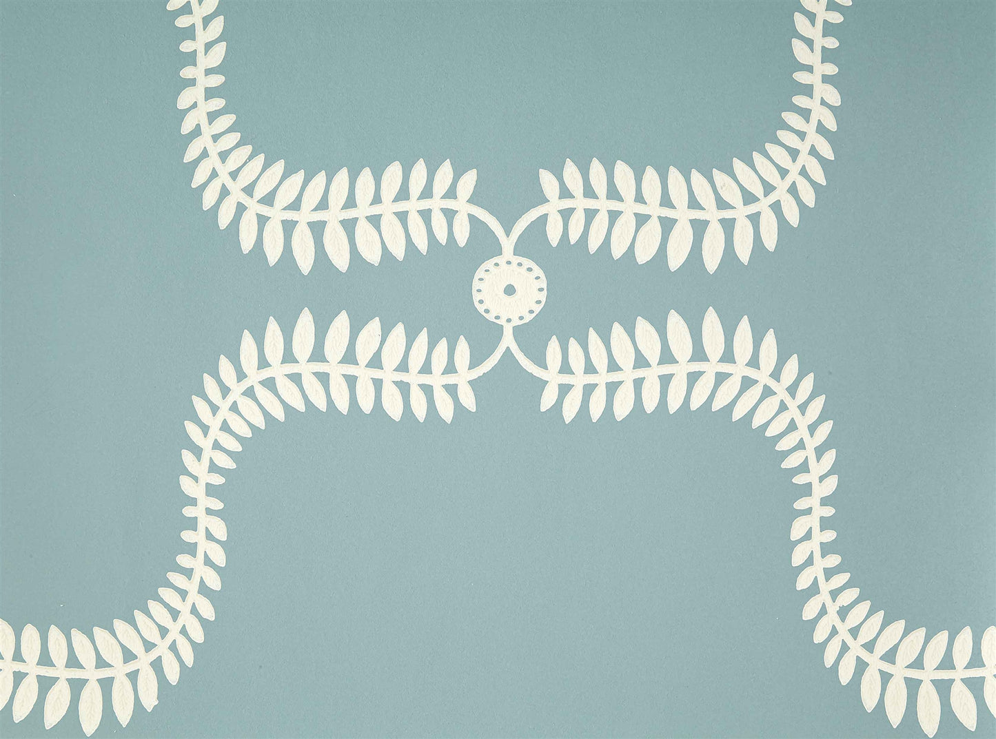 Up the Garden Path - Wall Covering - Teal